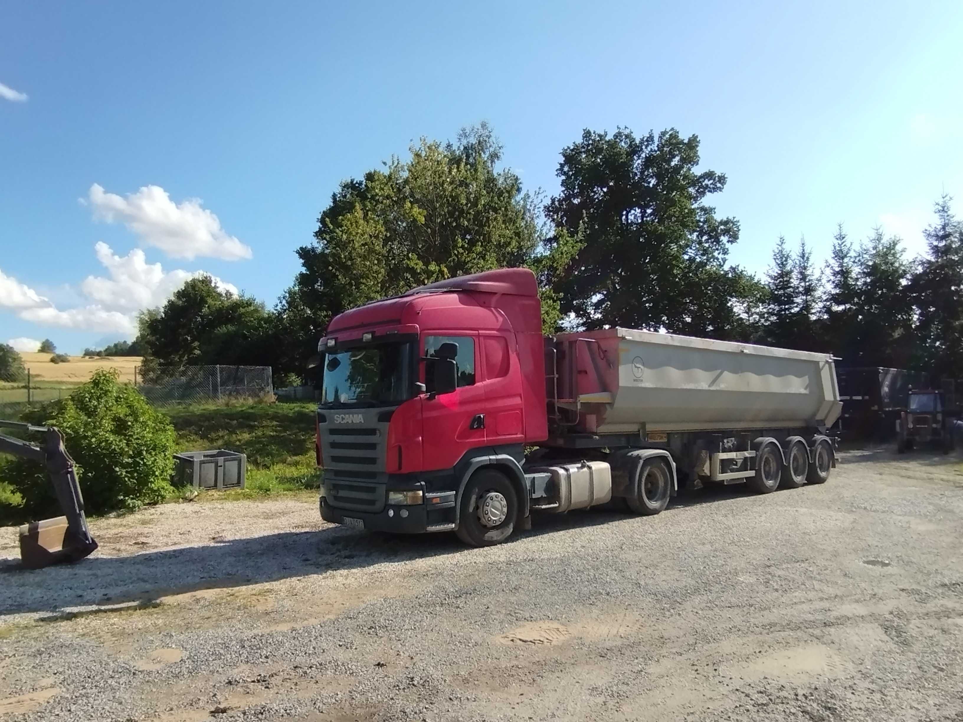 Naczepa wywrotka wielton stalowa
