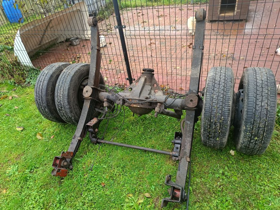 Most, dyfer, resory, koła od Iveco daily 65c.