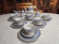 Porcelanowy serwis herbaciano-kawowy dla 6 osób firmy SCHOEMAN
