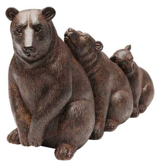 KARE DESIGN Figurka dekoracyjna misie niedźwiedzie Relaxed Bear Family