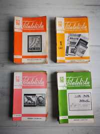 Filatelista PZF 109 sztuk Katalog Znaczki Karty Lata od 1961 do 1967