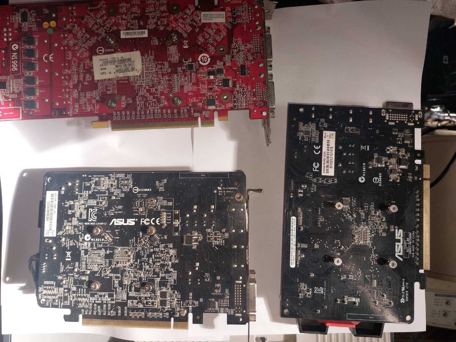 Asus PCI-Ex Radeon HD6670,hD7750 1024MB DDR5 (неробоча )