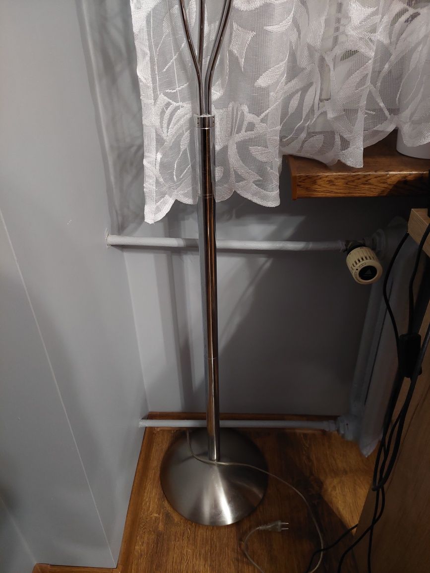 Lampa stojąca 4 klosze szkło jak Nowa