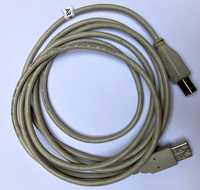 Lindy 2725 kabel USB 2 m USB 2.0 USB A - USB B Szary