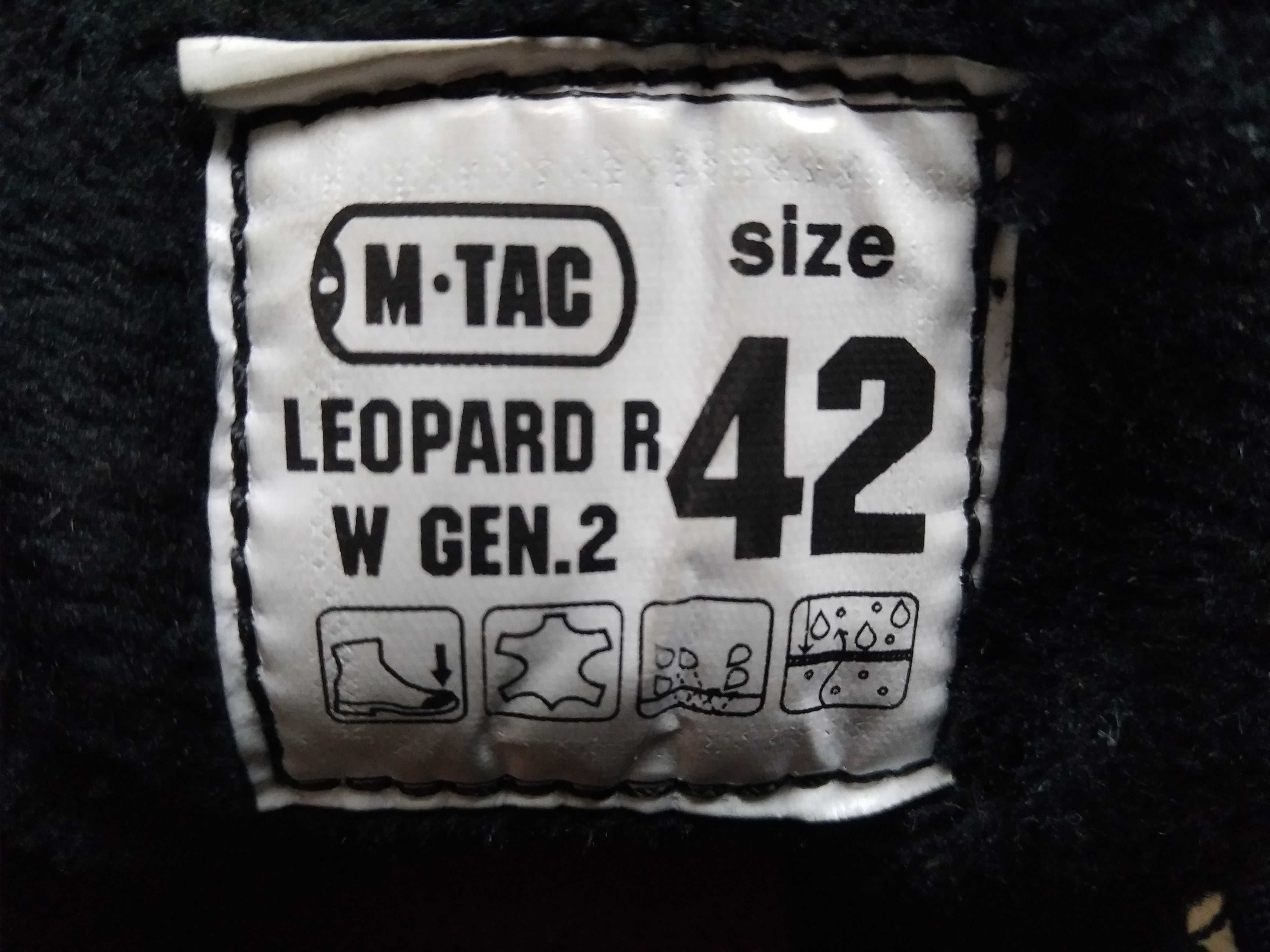 M-Tac кросівки тактичні Leopard R Winter Gen.II Black