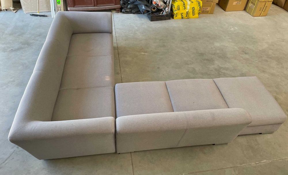 Kanapa narożnik Duża sofa 240cm szara używana