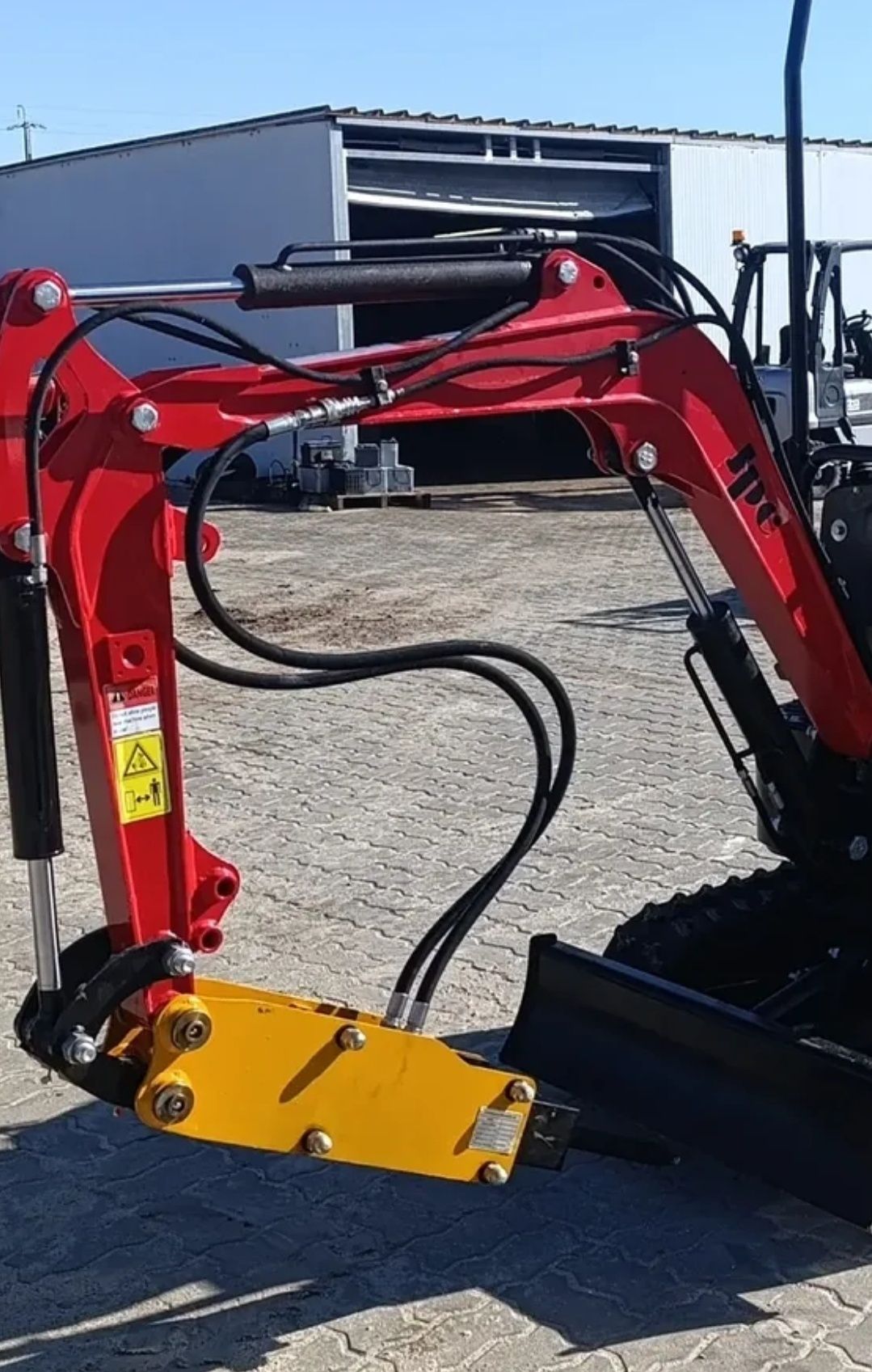 Martelo Hidráulico para Mini-Escavadora – NOVO