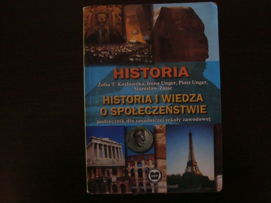 Historia i wiedza o społeczeństwie podręcznik dla Zawodówki