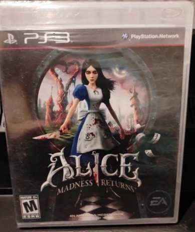 Alice Madness PS3 (Novo selado)