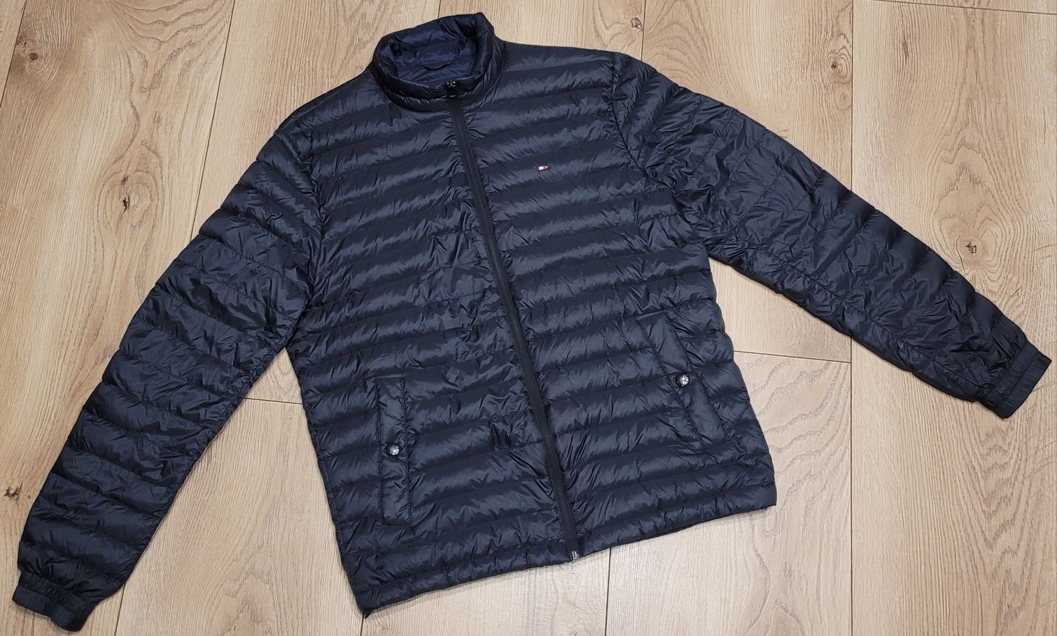 TOMMY HILFIGER Puchowa Kurtka Męska roz. M - J NOWA