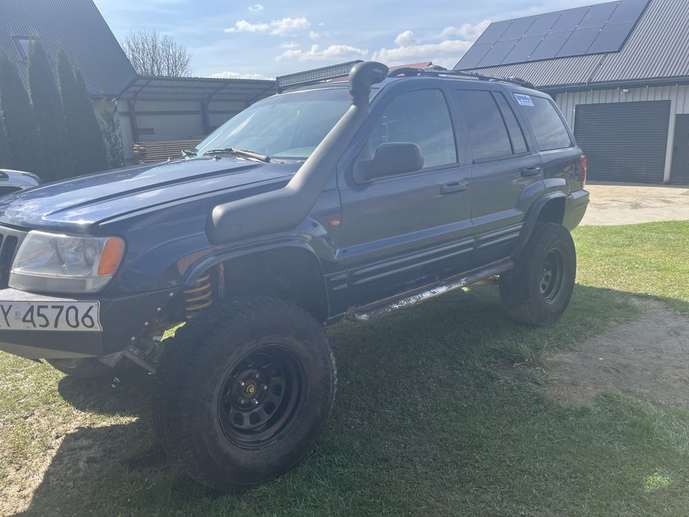 Jeep wj zmodyfikowany