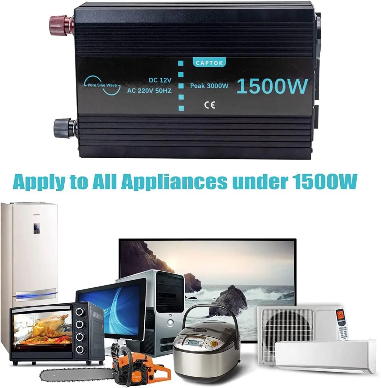 Преобразователь 12 220в 3000w/15000w ЧИСТИЙ СИНУС