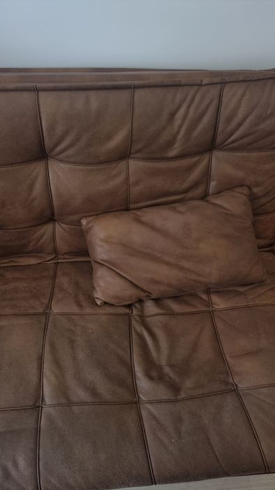 Sofa cama castanho