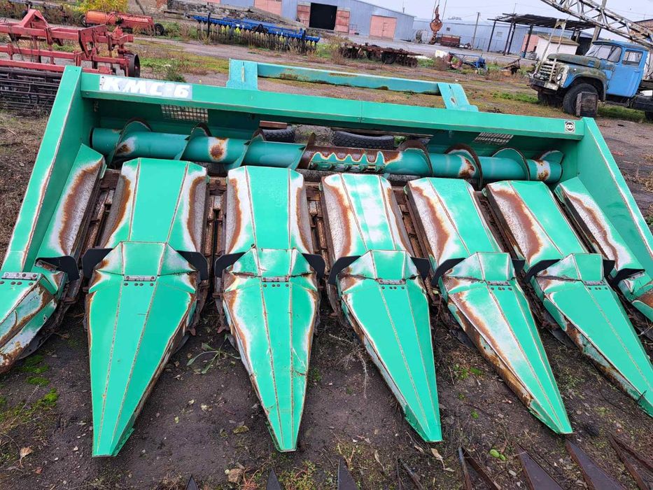 Жатка кукурузна КМС-6, жниварка на комбайн НЬЮ ХОЛЛАНД, 2014 р,в