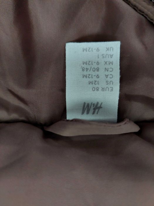 Sprzedam kamizelkę H&M, rozmiar 80