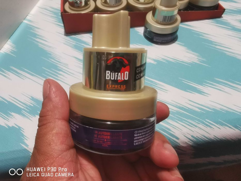 Vendo várias pasta búfalo express azul para couro novas