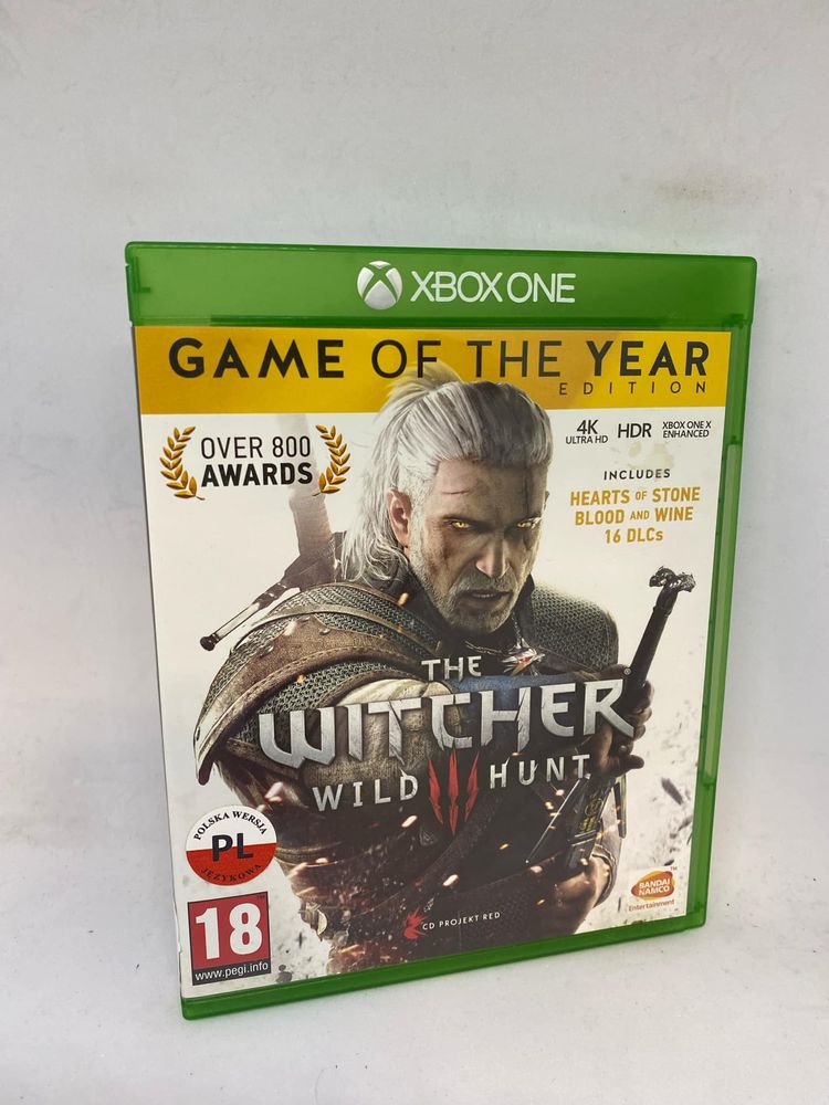 Gra The Witcher 3 Wild Hunt Xbox One pudełkowa