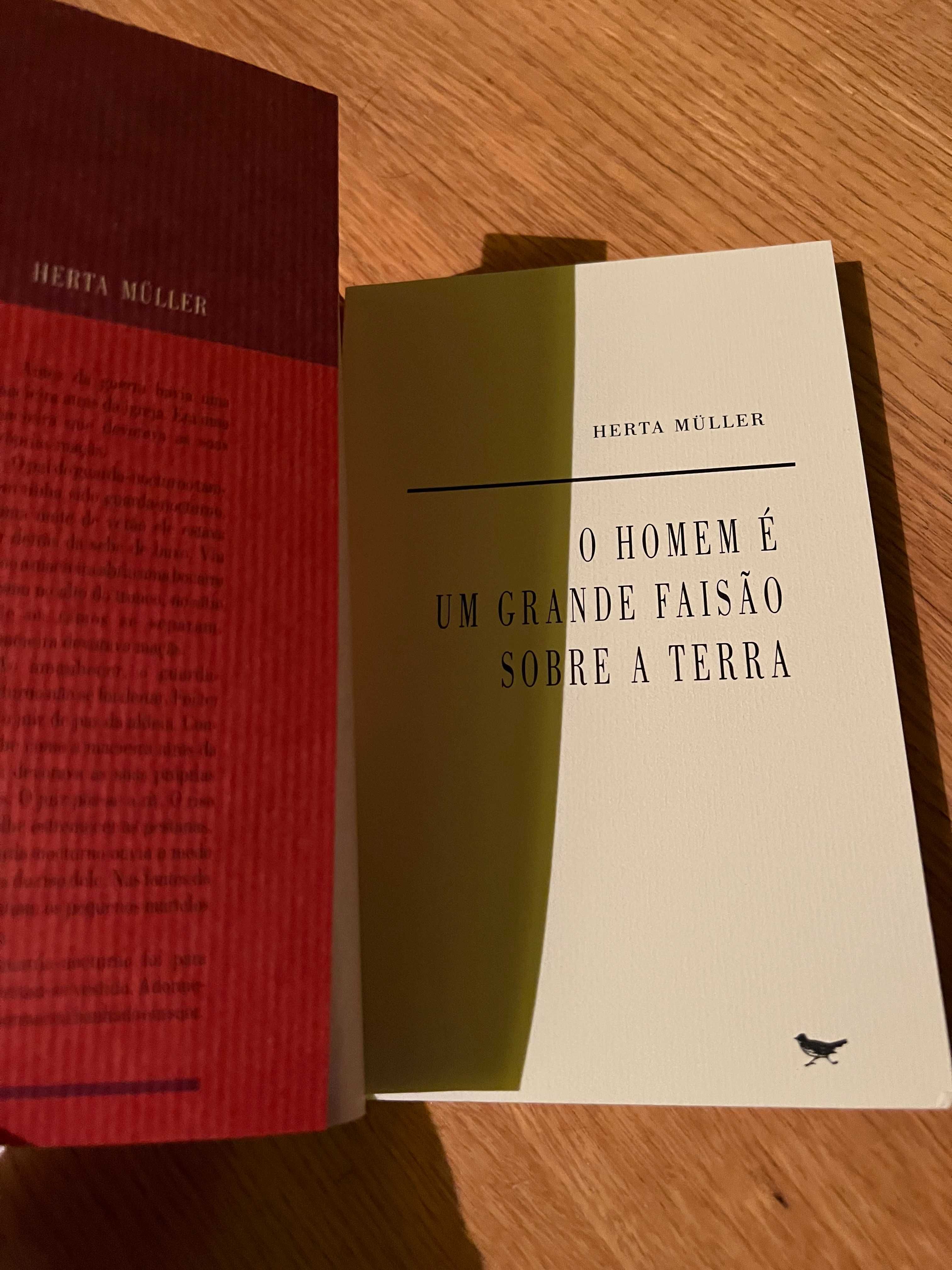 O homem é um grande faisão sobre a terra      HERTA MÜLLER
