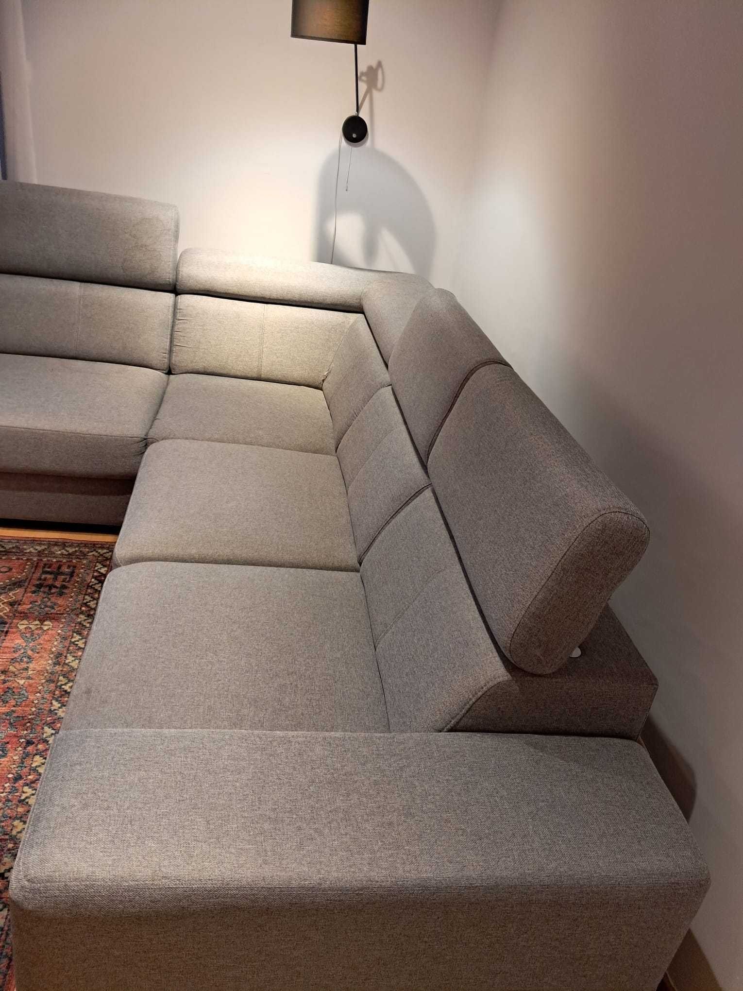 Narożnik sofa z funkcją spania