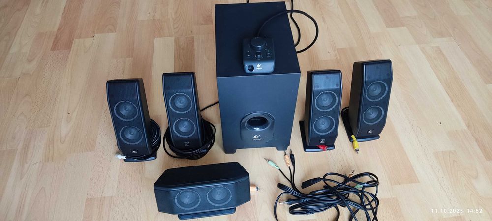 Zestaw głośników 5.1 LOGITECH X-540, stan bdb