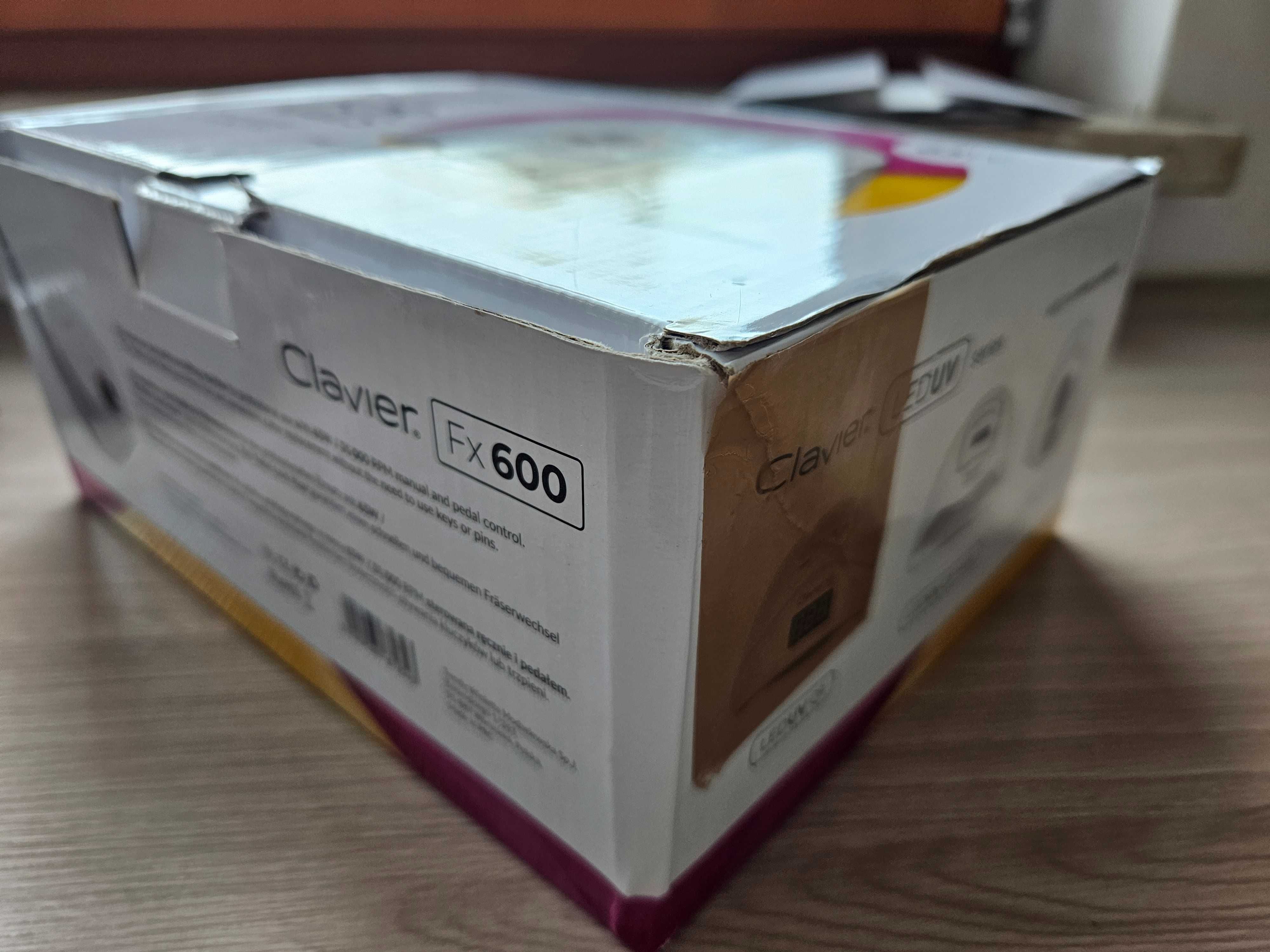 Frezarka do paznokci Clavier W-FX600, kolor złoty róż