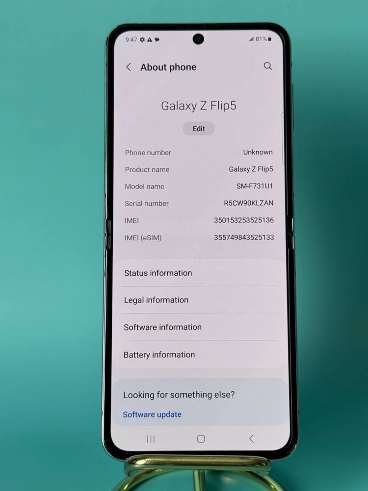 УЦІНКА Samsung Galaxy Flip5 8/256GB  sim+eSIM (697)