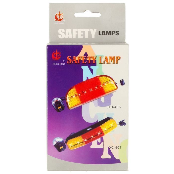 Lampki Rowerowe Światła Rowerowe Kierunkowskaz Klakson 2 Tryby Komplet
