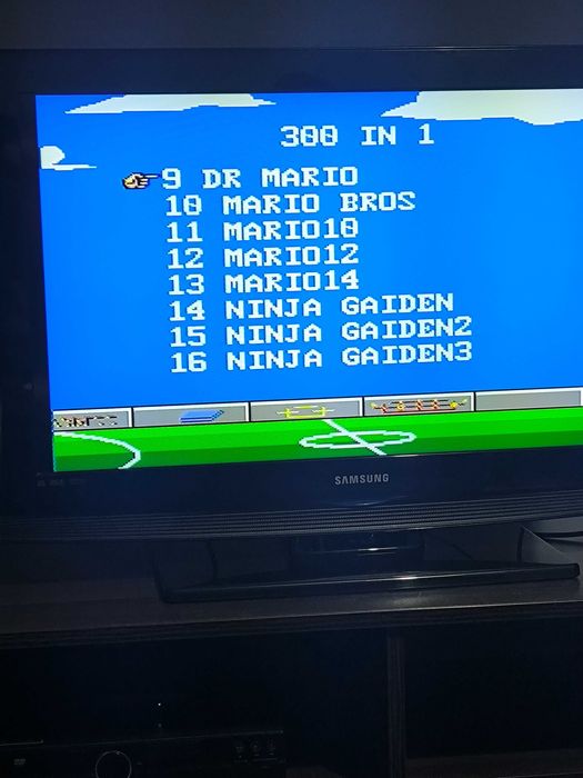 Consola com jogos clássicos