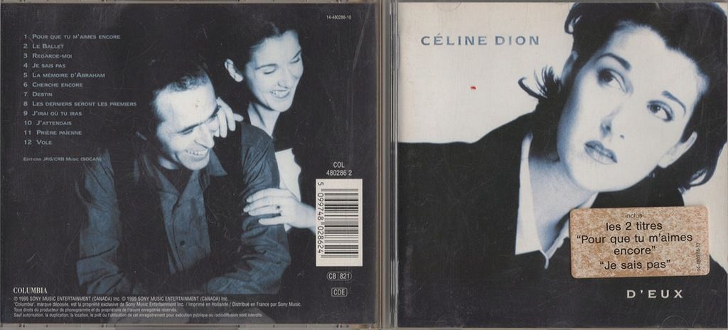 Celine Dion - D'Eux - CD