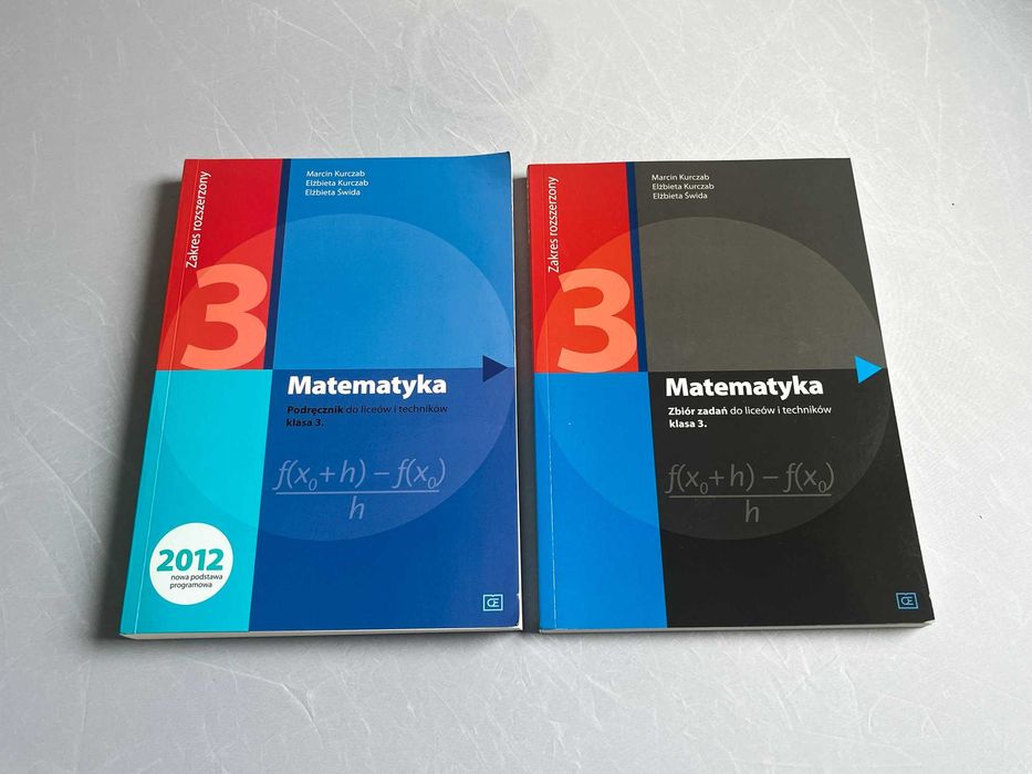 Matematyka 3 Podręcznik + Zbiór Zadań, PP / PR