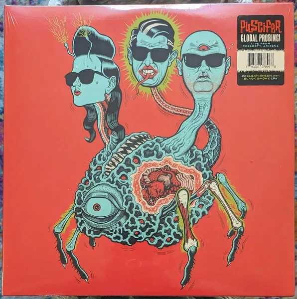 Puscifer ‎- Global Probing! Live From Prescott [Green + Black Smoke]