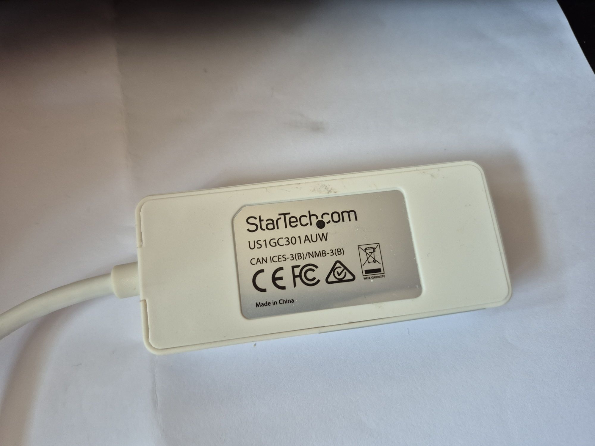 Адаптер мережевий StarTech.com USB-C Gigabit Ethernet