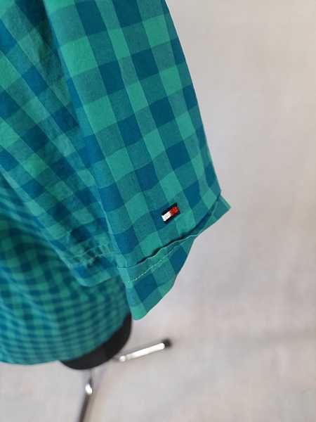 Tommy Hilfger Slim Fit Koszula męska z krótkim rękawem XXL