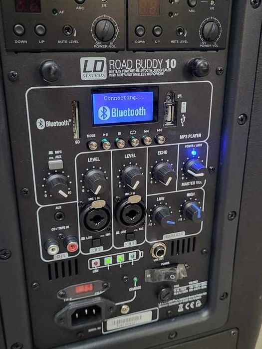 Głośnik BT LD Systems ROADBUDDY 10BPH, 480W akumulator, mikrofoy