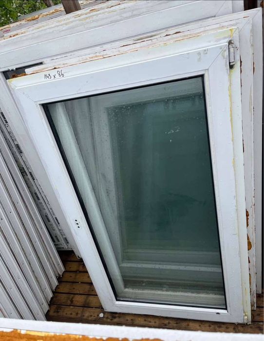 Okna z demontazu Pcv . 143x86, 113x98