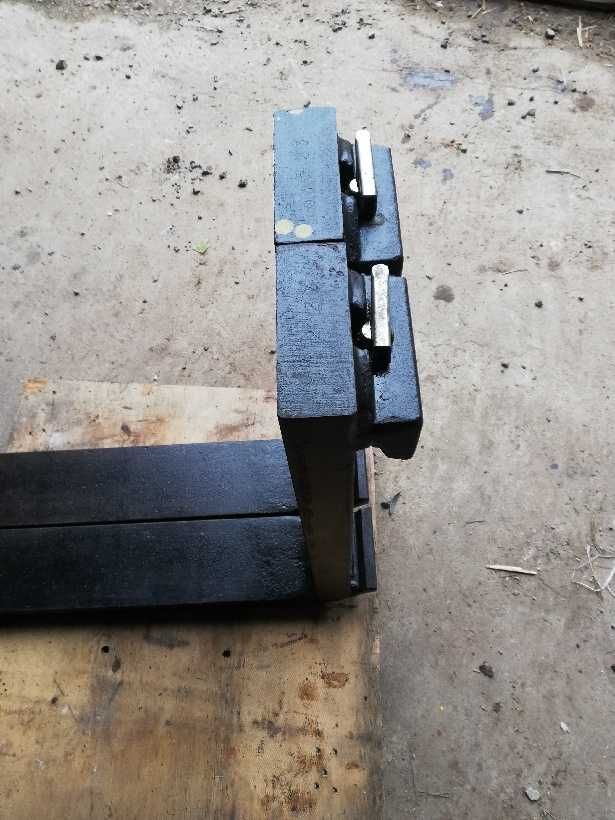 Widły NOWE 125x45x1200 2 sztuki