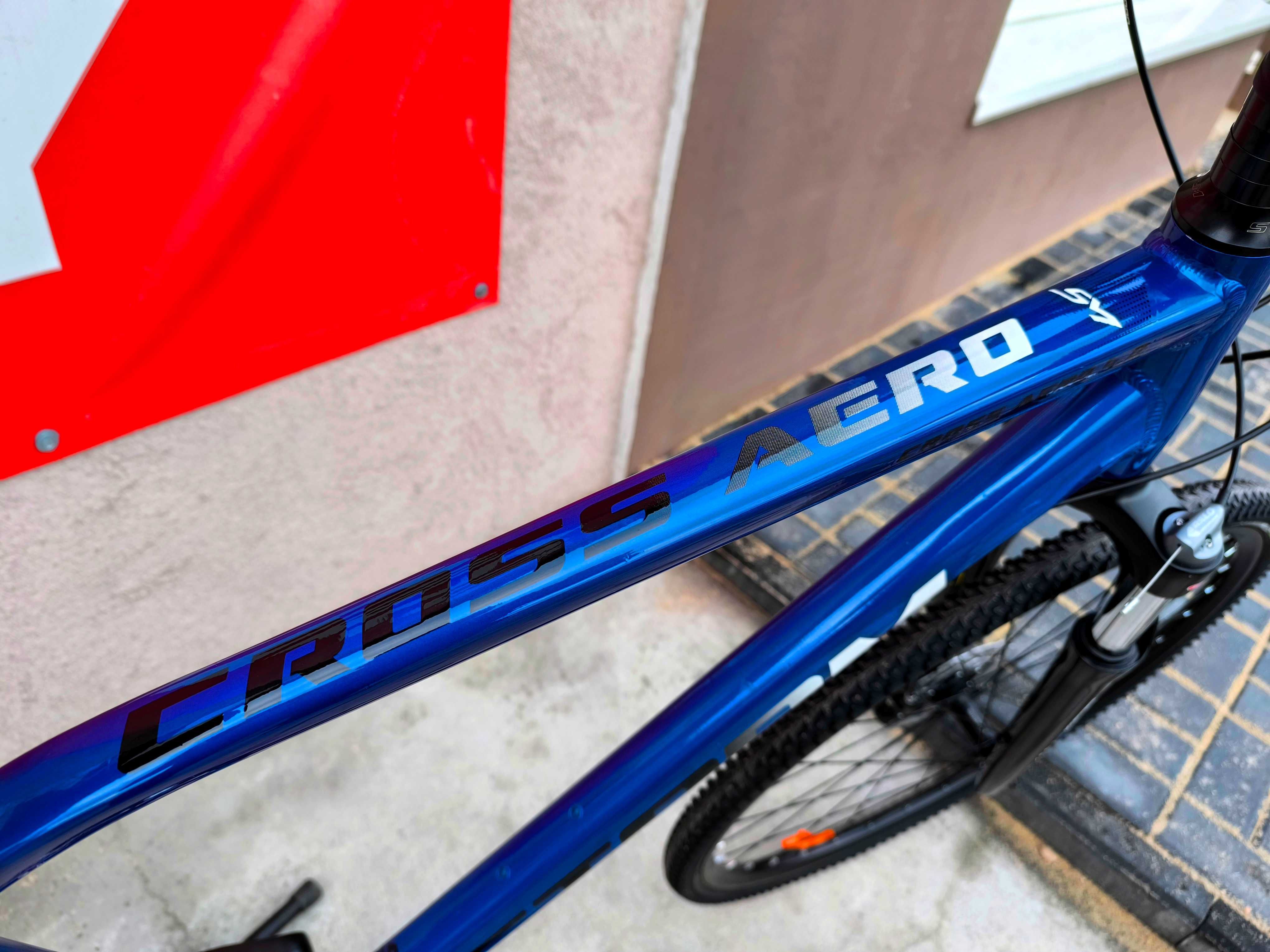 NOWY STORM CROSS AERO 4.0 Man Roz. 19" *Koła 28* HYDRAULIKA Crossowy!