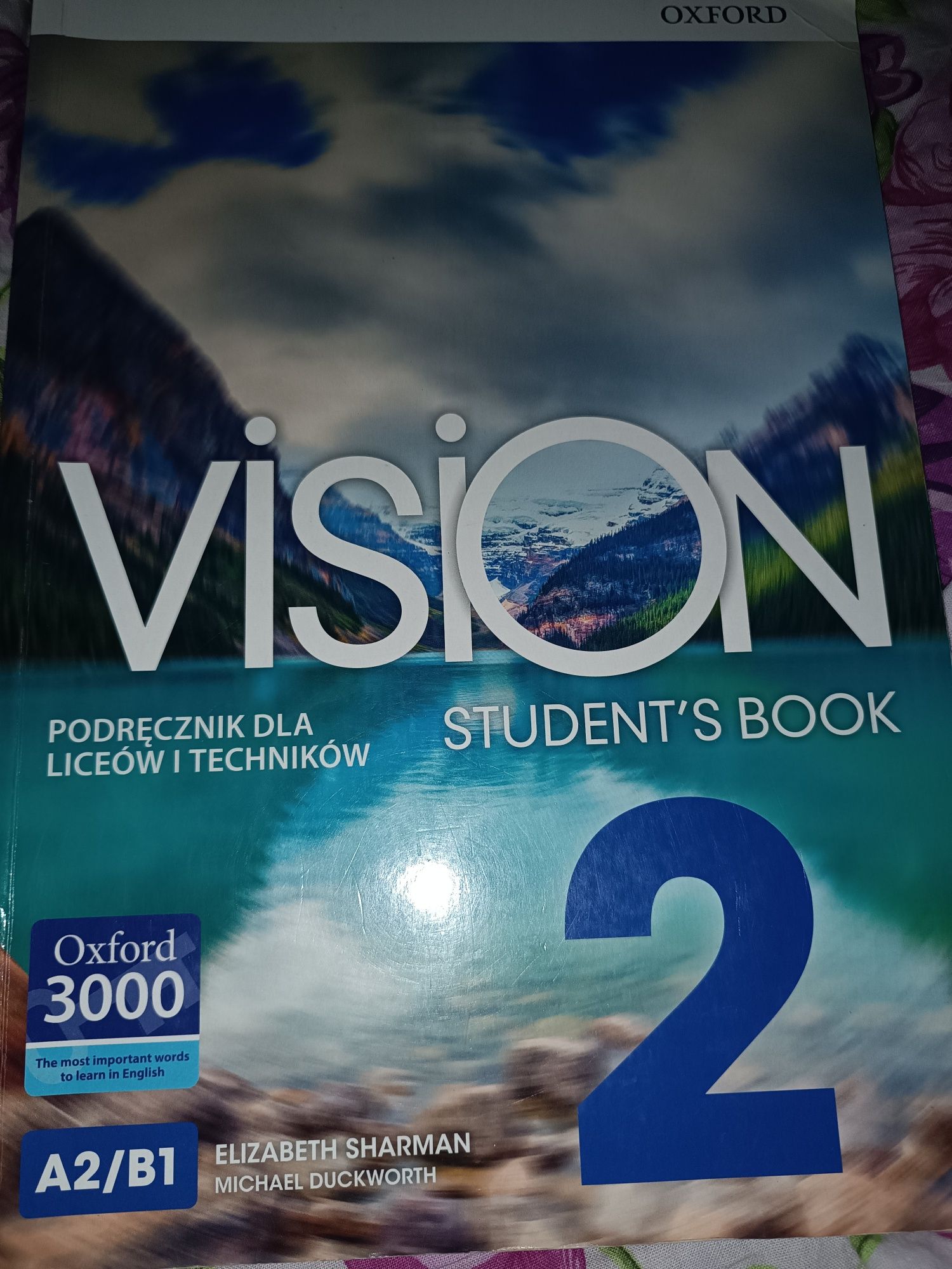 Książka do języka angielskiego Vision2