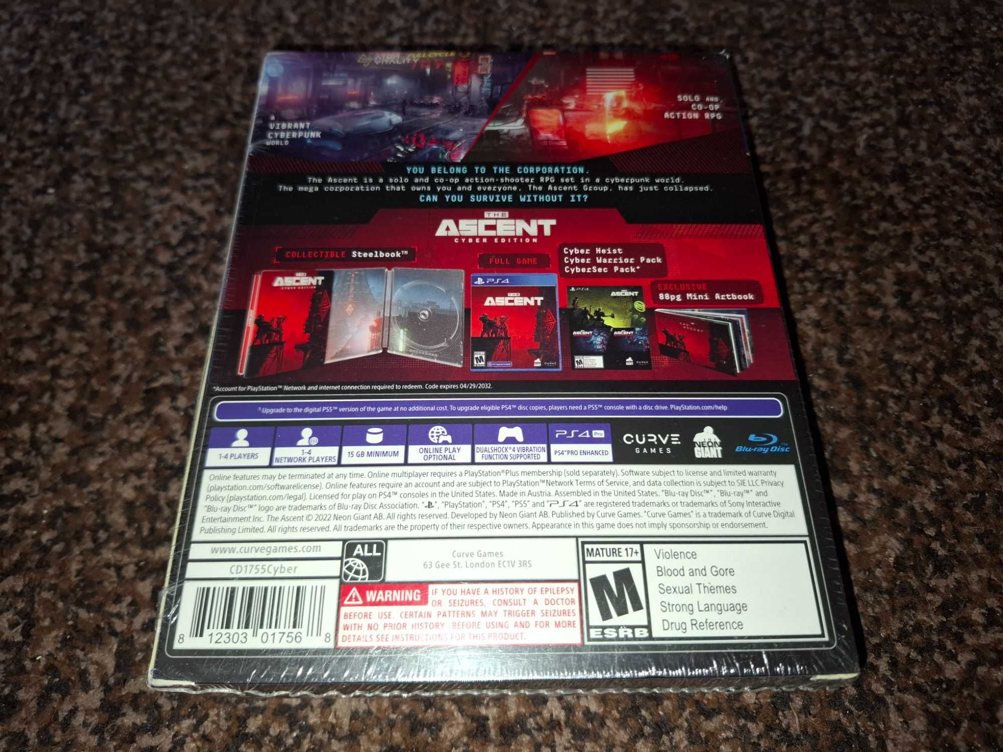 The Ascent Cyber Edition [NTSC-U, Nowa] Sony PS4