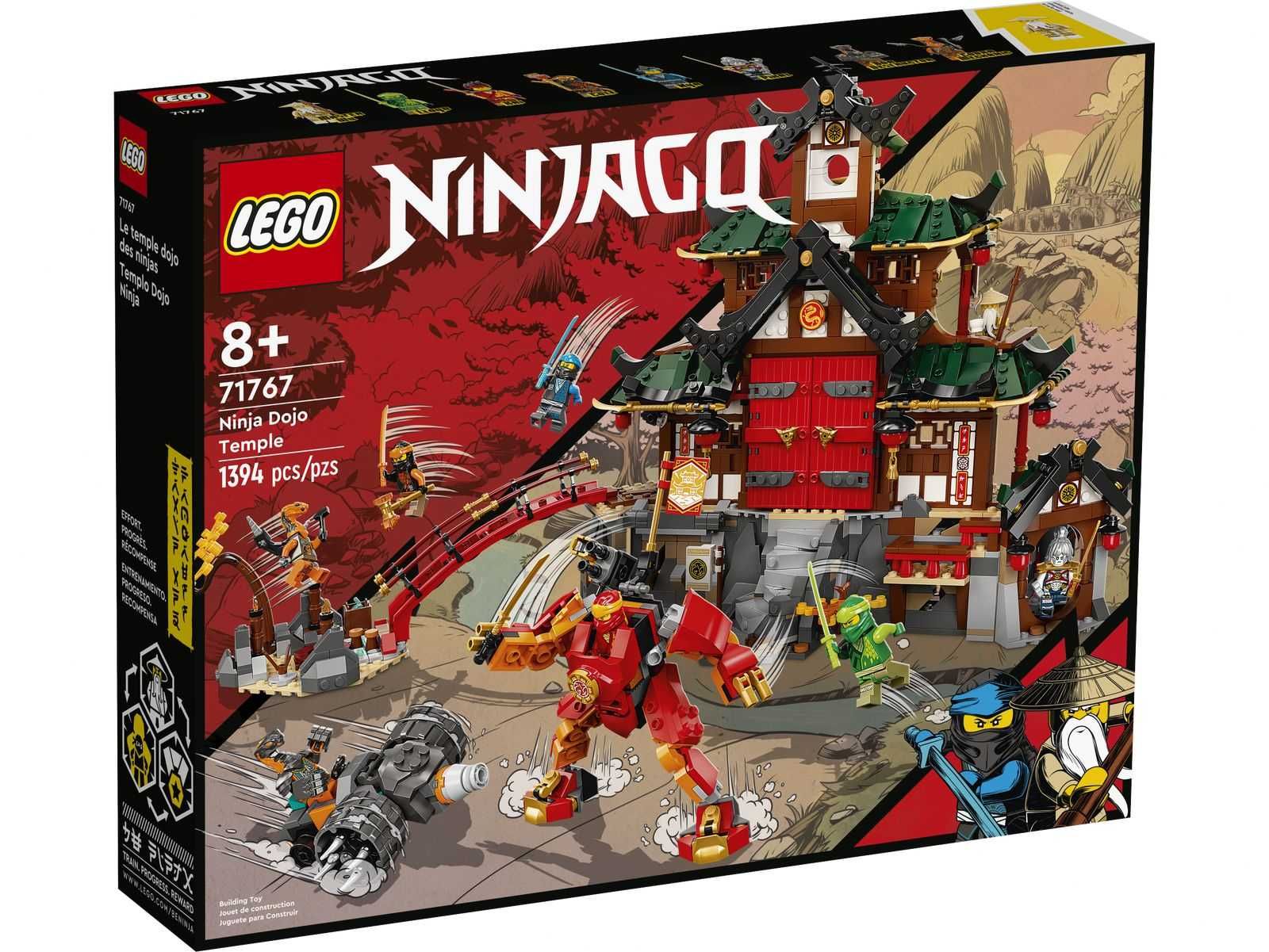 LEGO 71767 Ninjago Dojo ninja w świątyni