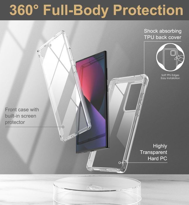 Tech-Protect Kevlar Galaxy S23 Ultra Clear