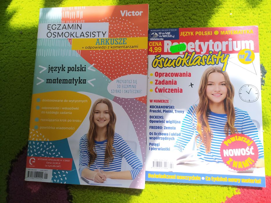 Arkusze egzaminów ośmioklasisty