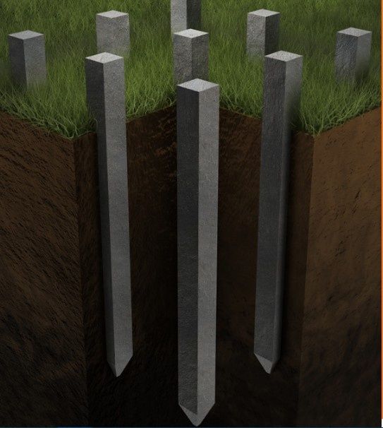 Палі забивні С40-С150