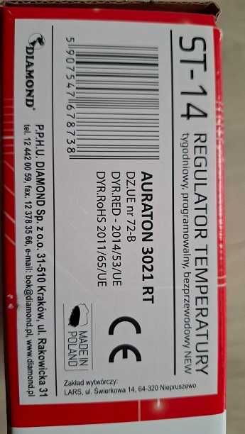 Diamond Regulator Temperatury Sterownik Tygodniowy Bezprzewodowy ST-14