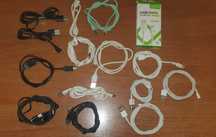 Шнуры, разьемы, кабели, зарядки,Mikro usb, Lightning, Type-C,