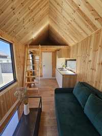 Tiny house, domek mobilny, Dom  na przyczepie