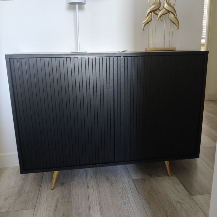 Komoda + szafka pod TV czarna