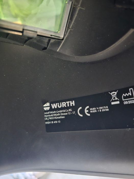 Przyłbica maska spawalnicza Würth WSH lll 4/9-13