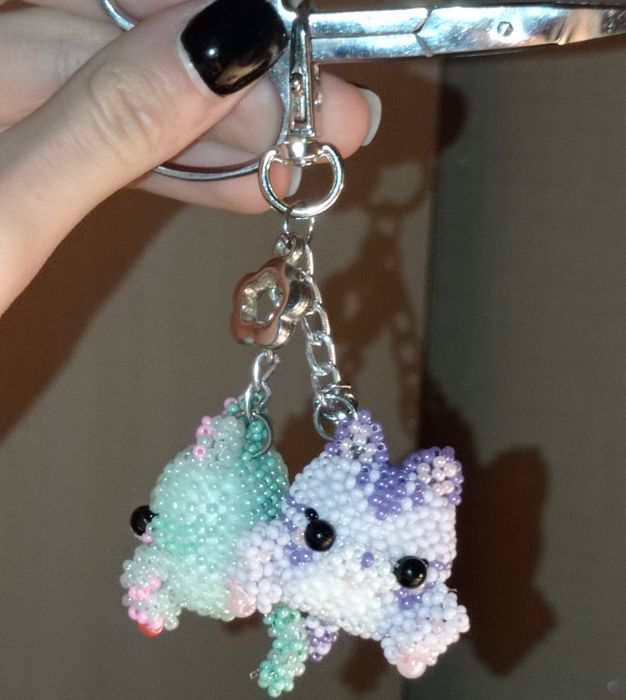 брелок з котиками