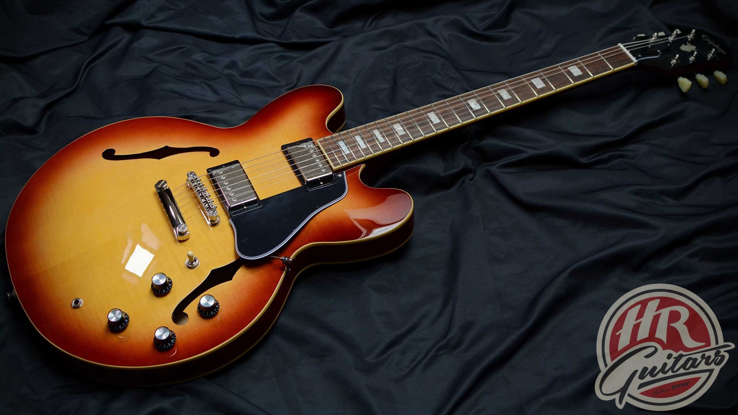 Epiphone ES-335 Figured Raspberry Tea Burst, gitara elektryczna
